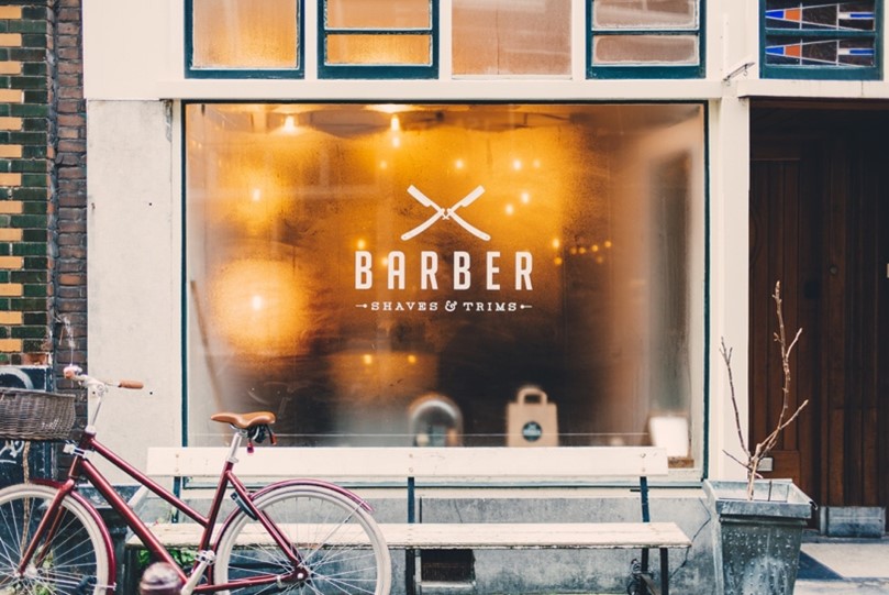 Barber Shopfront Window