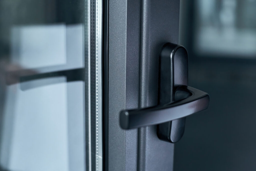 Aluminium door handle