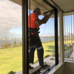 7th floor window seal repair