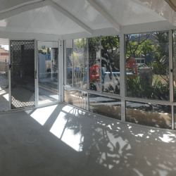 New patio - aluminium windows & doors