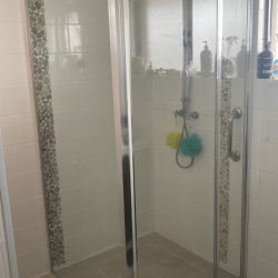 After - New fully framed shower screen