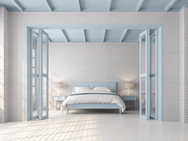 double-glazed-bi fold-doors-in-bedroom
